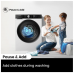 HWF3S8514X Hisense 8.5 KG Series 3S Front Load Washing Machine 